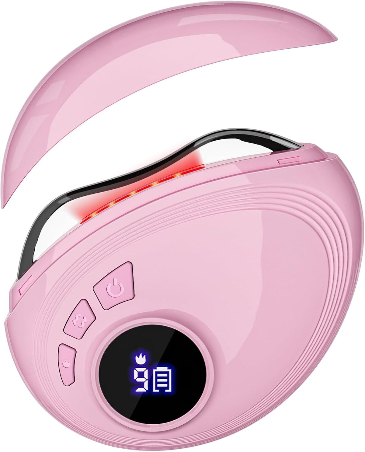 SHMHE Masajeador profesional Gua Sha de luz roja LED, escultor ajus...