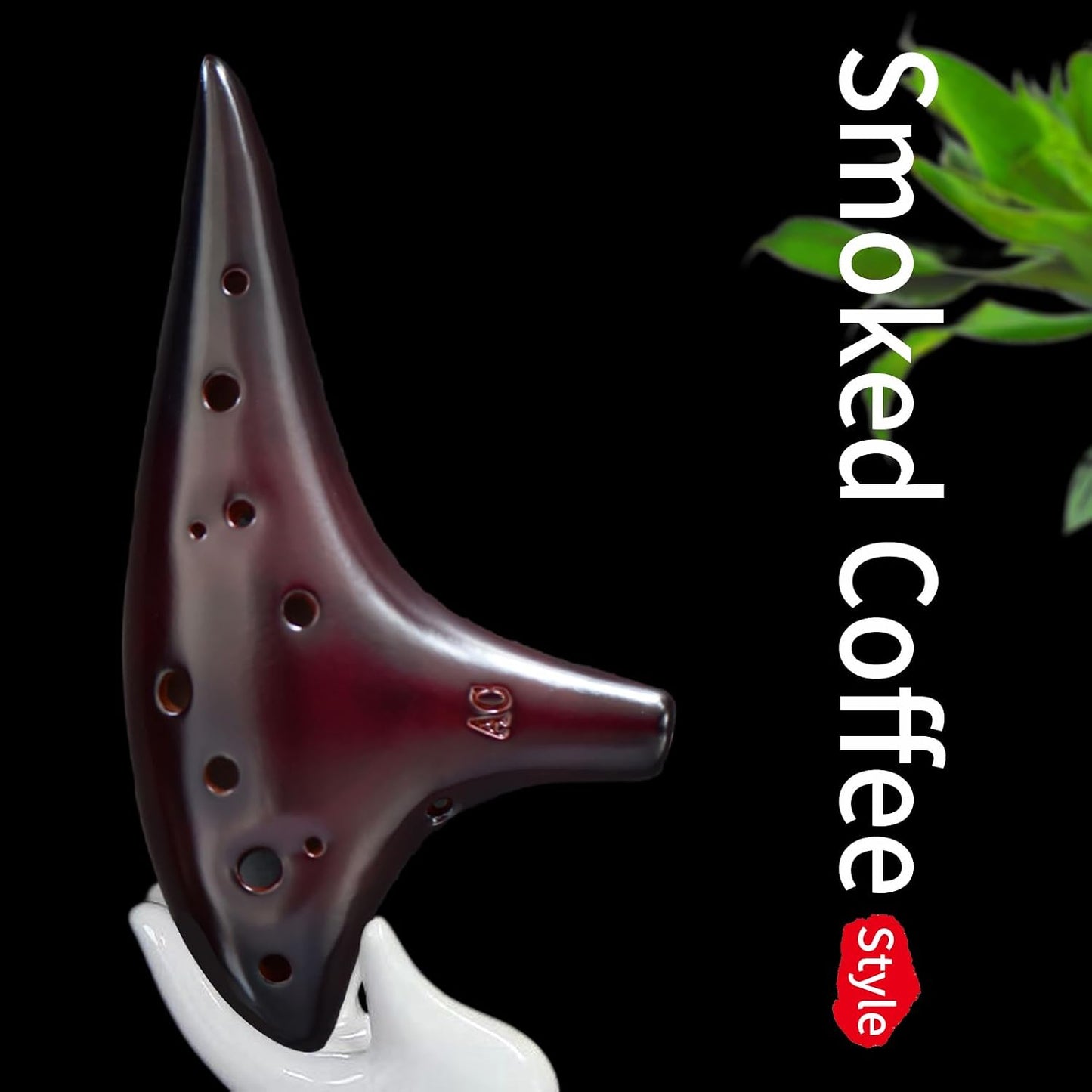 Ocarina \u201COcean Notes\u201D de 12 agujeros, forma de batata, he...