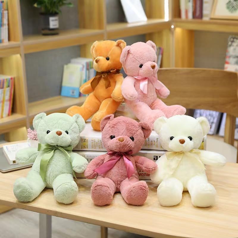 Hgplvxj Osos de Peluche, Oso de Peluche Rosa de 13.5 Pulgadas Jugue...