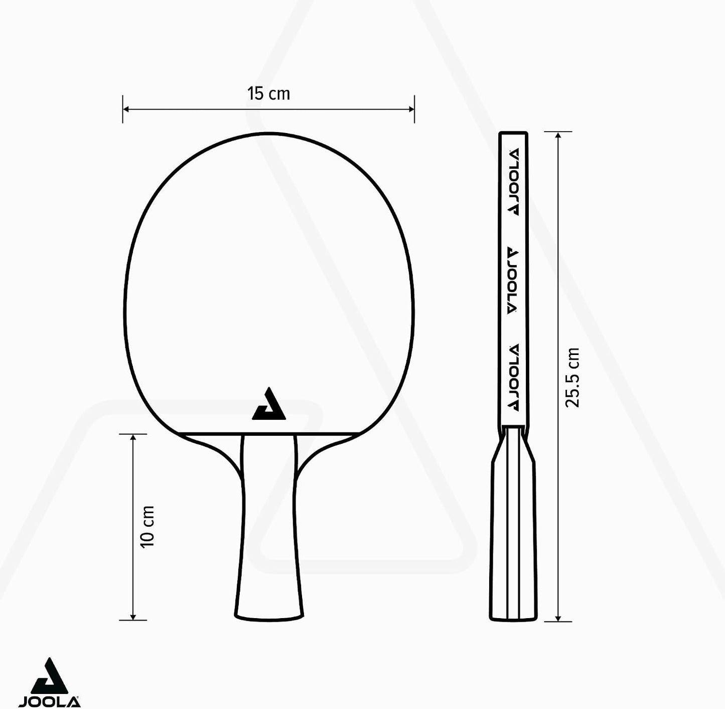 Pala de Ping Pong Profesional JOOLA Carbon Pro - Raqueta con Tecnol...