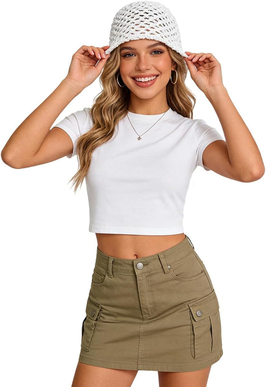 IDOLPET Gorro de verano hecho a mano con lentejuelas de ganchillo p...