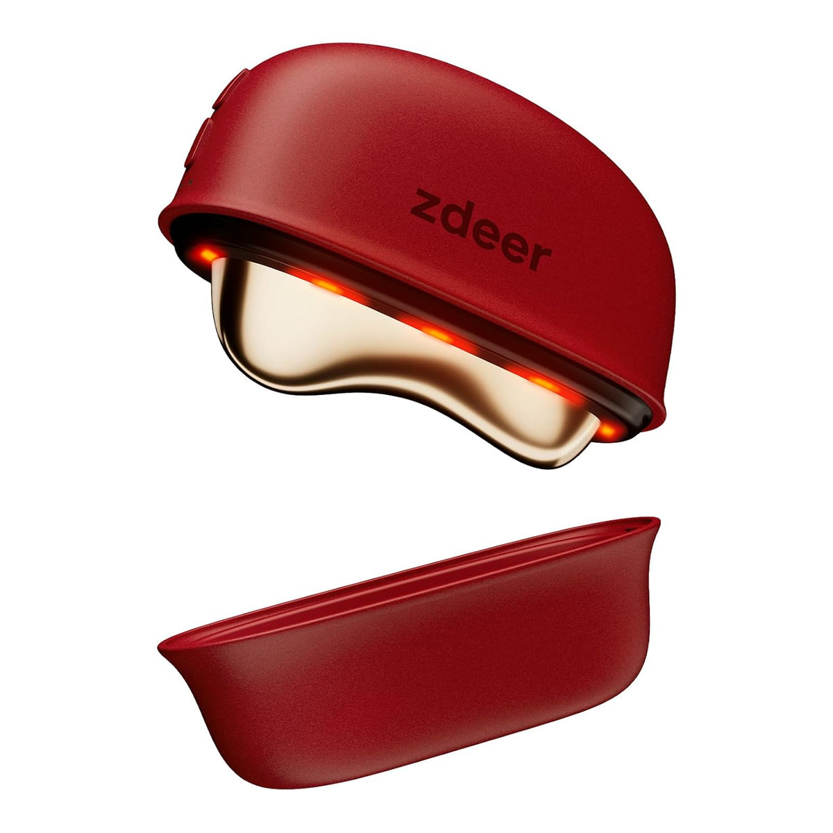 ZDEER Terapia de luz roja LED para masajeador facial y cuello, disp...