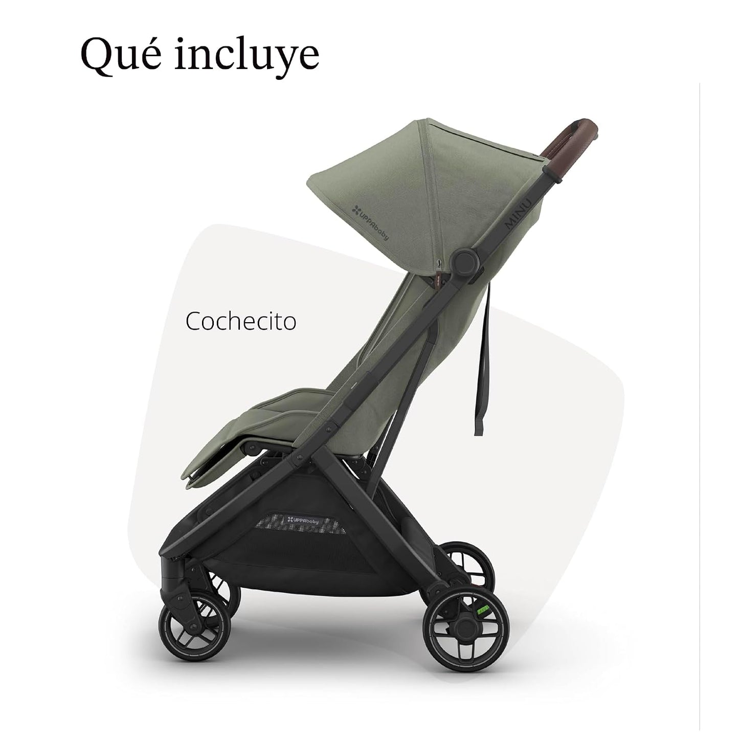UPPAbaby Minu V3 Cochecito de viaje | Diseño ligero + compacto | Pl...