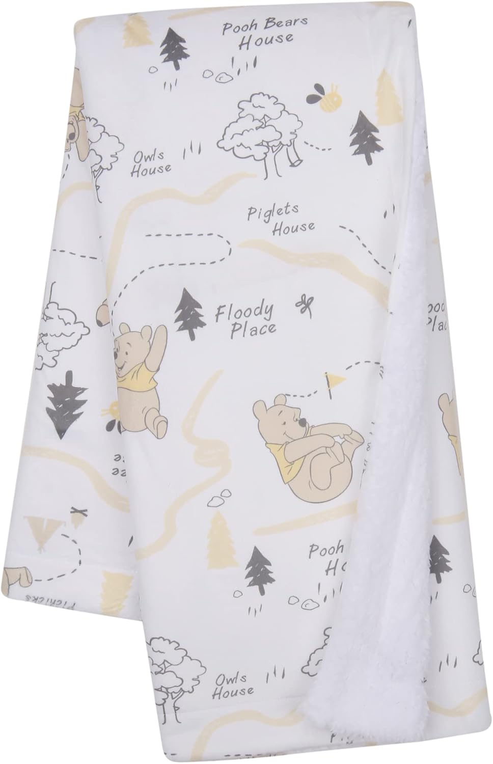 Lambs &amp; Ivy Disney Baby Pooh y el Bosque de los Cien Acres Mant...