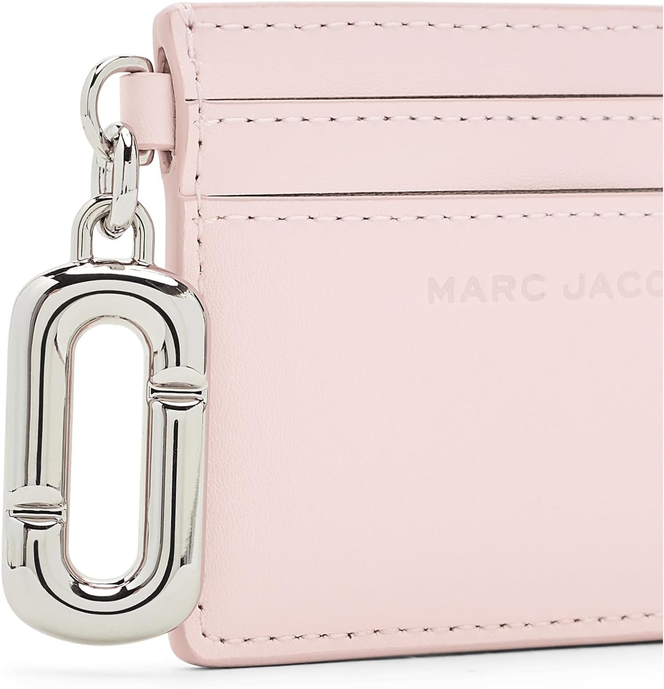 Marc Jacobs Estuche para tarjetas Pop J Marc para mujer, color rosa...