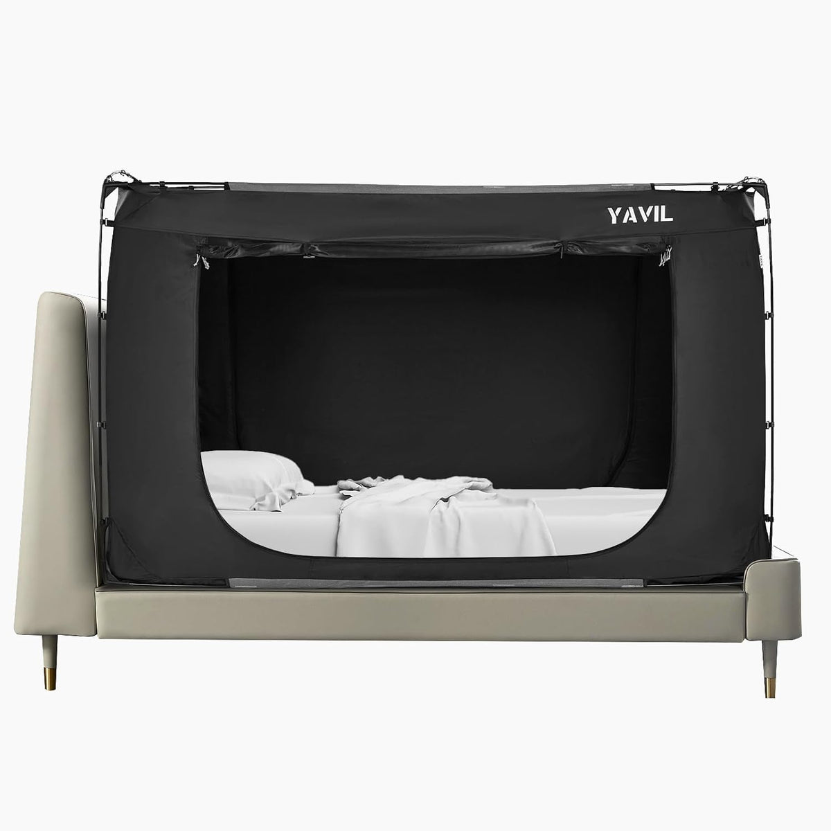 YAVIL Tienda de Cama Dosel de Cama Tamaño Queen, Tiendas de Cama Po...