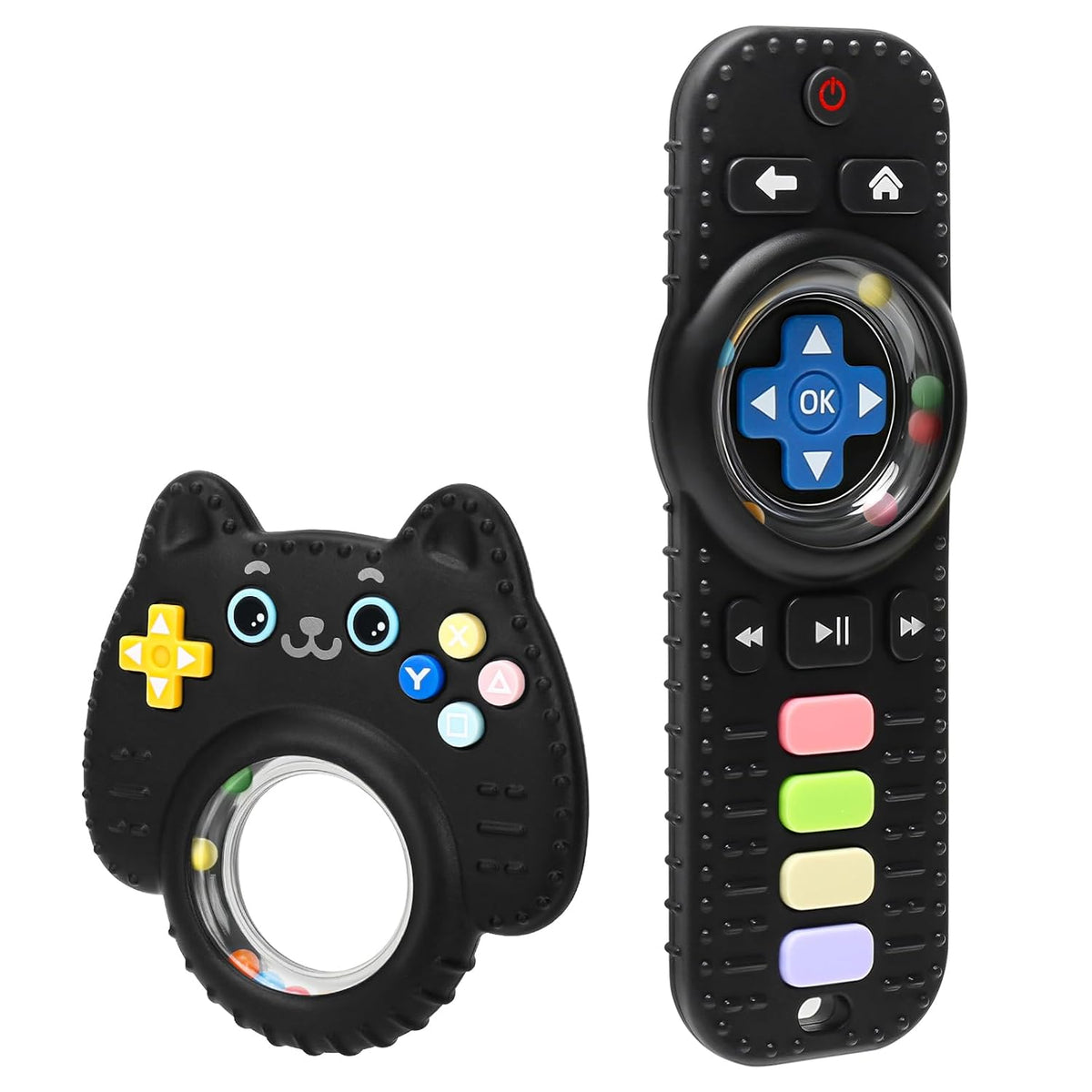 Suhunide Baby Rattles - Juguetes de dentición para bebés de 3 a 6 m...