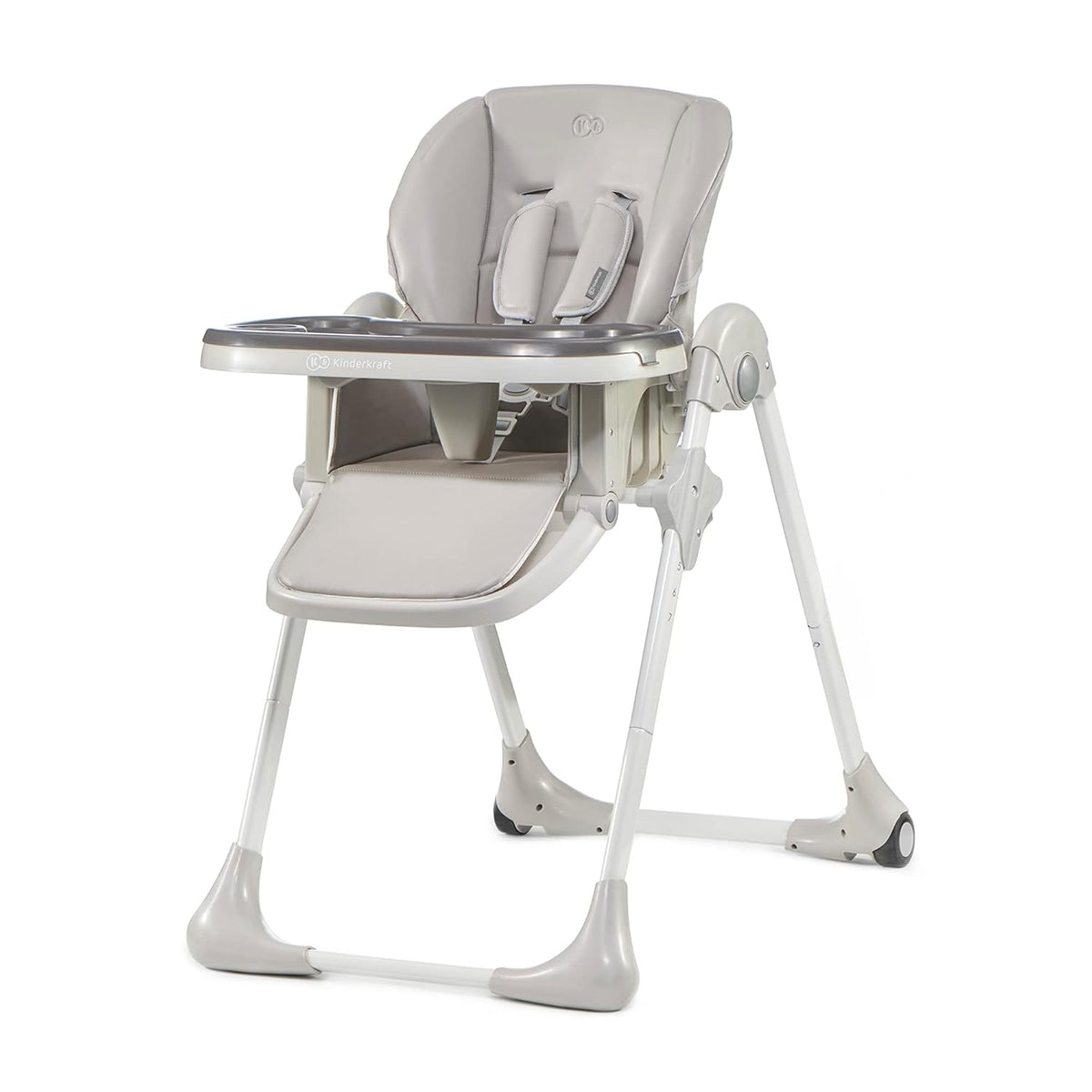 Kinderkraft Yummy - Silla de bebé, color gris | Ergonómico, reclina...
