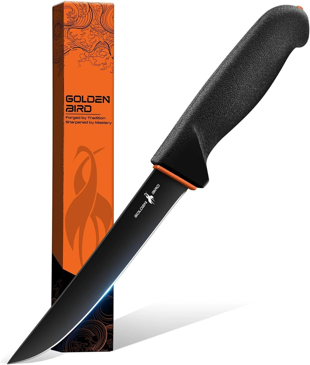 Golden Bird Cuchillo deshuesador de 6 pulgadas para cortar carne co...