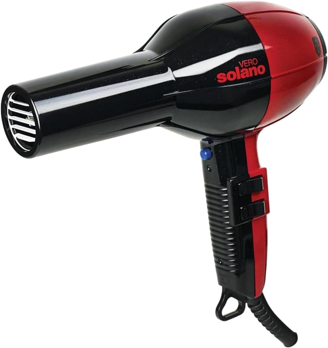 Solano Vero Rosso - Secador de pelo iónico de cerámica de 1600 W, t...