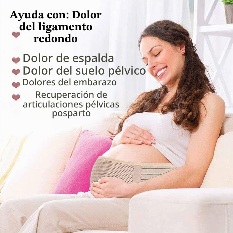 AIWITHPM Banda para el vientre para embarazo, cinturón de soporte p...
