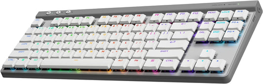 Logitech G515 Teclado inalámbrico para juegos TKL, LIGHTSYNC RGB, d...