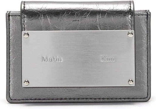 Matin Kim, Cartera de acordeón, tarjetero para hombre y mujer, colo...