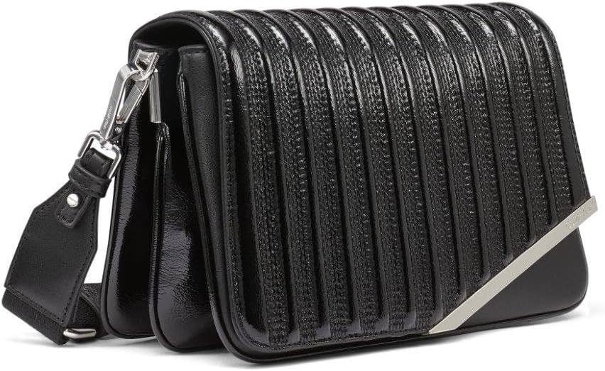 Calvin Klein Ria Organizational - Bandolera con solapa para mujer