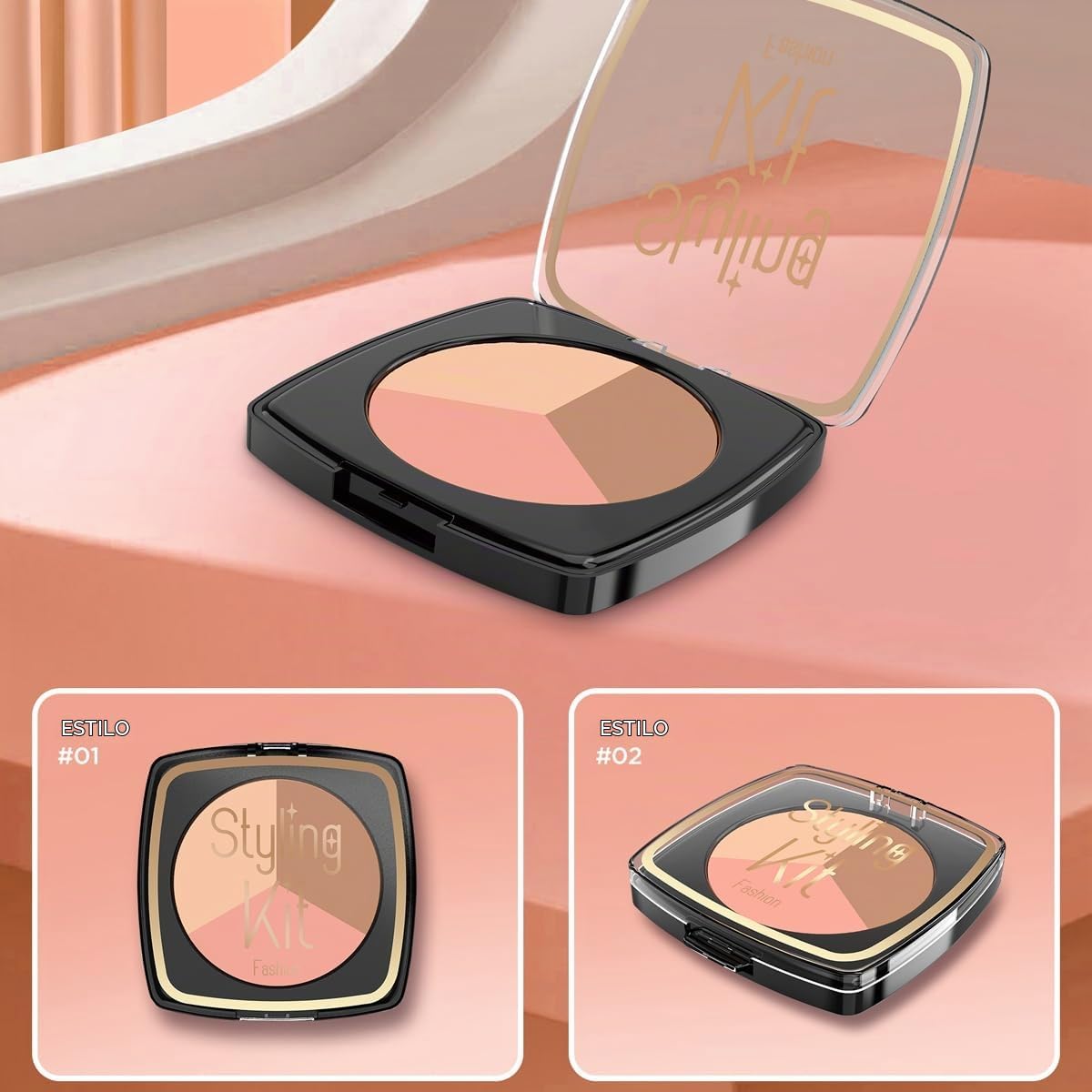 Kits de maquillaje falso para niñas, juguetes de maquillaje de simu...