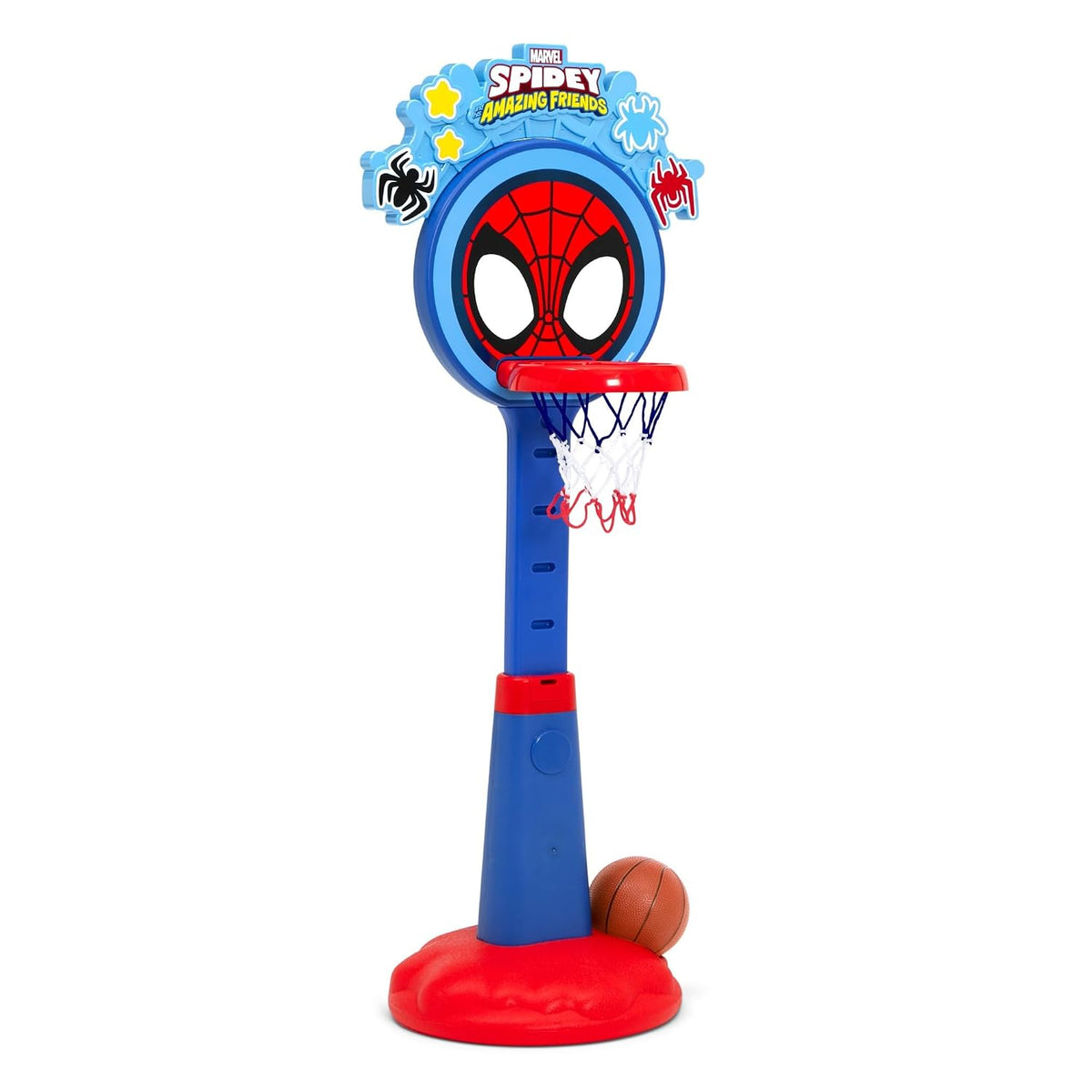 Spidey and His Amazing Friends - Juego de baloncesto de plástico de...
