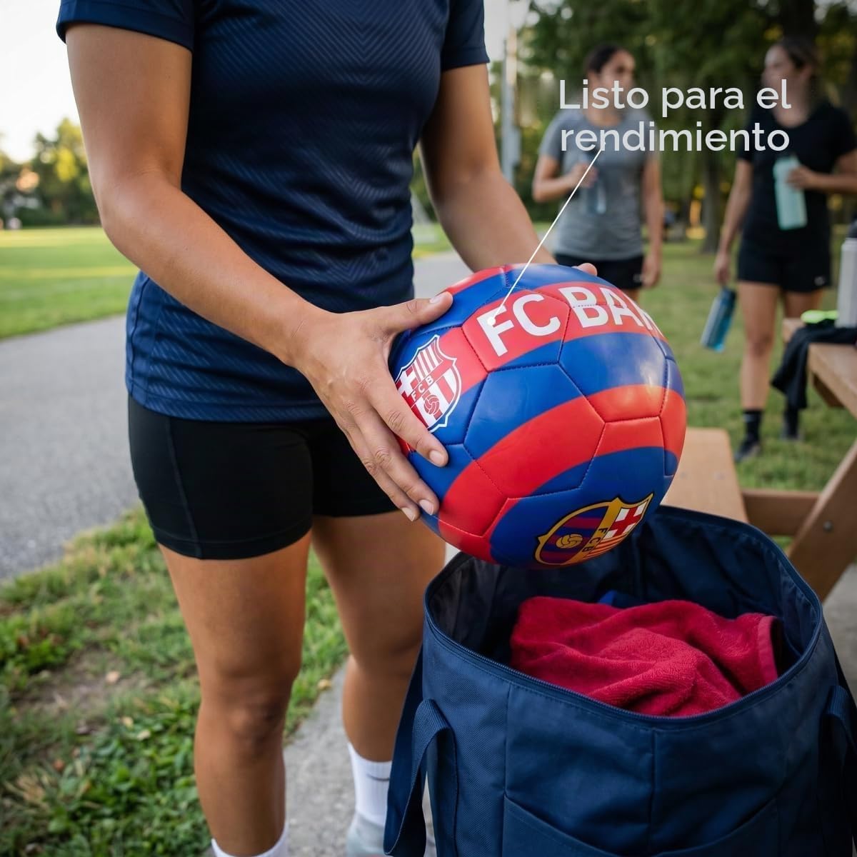 Maccabi Art Balón de fútbol con licencia oficial del FC Barcelona,...