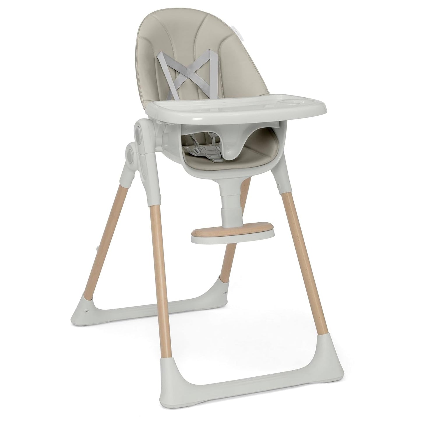 Delta Children Duet - Silla alta y asiento infantil 2 en 1, bandeja...