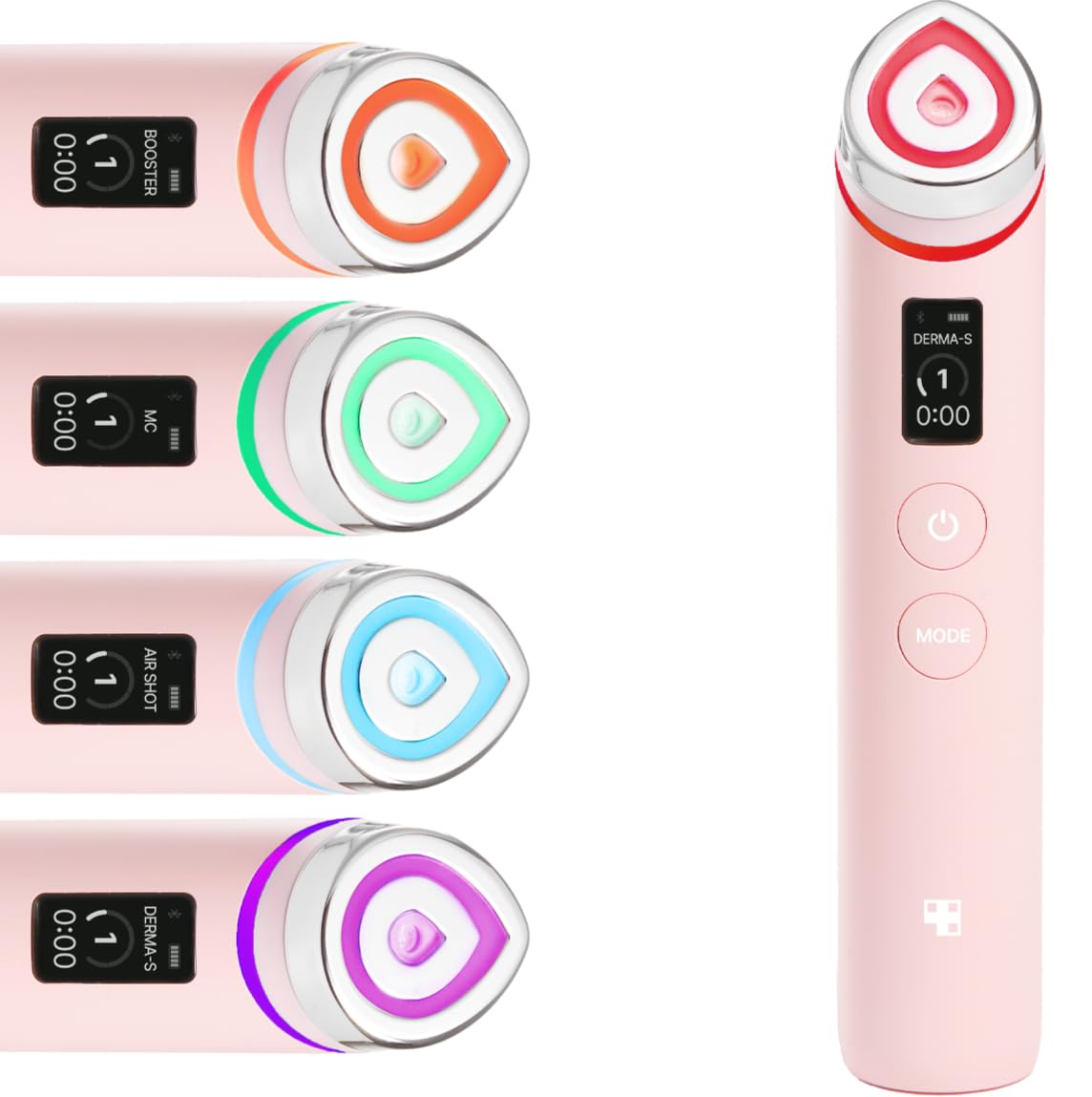 Medicube Age-R Booster Pro Rosa | 6-en-1 Masajeador de Belleza de B...