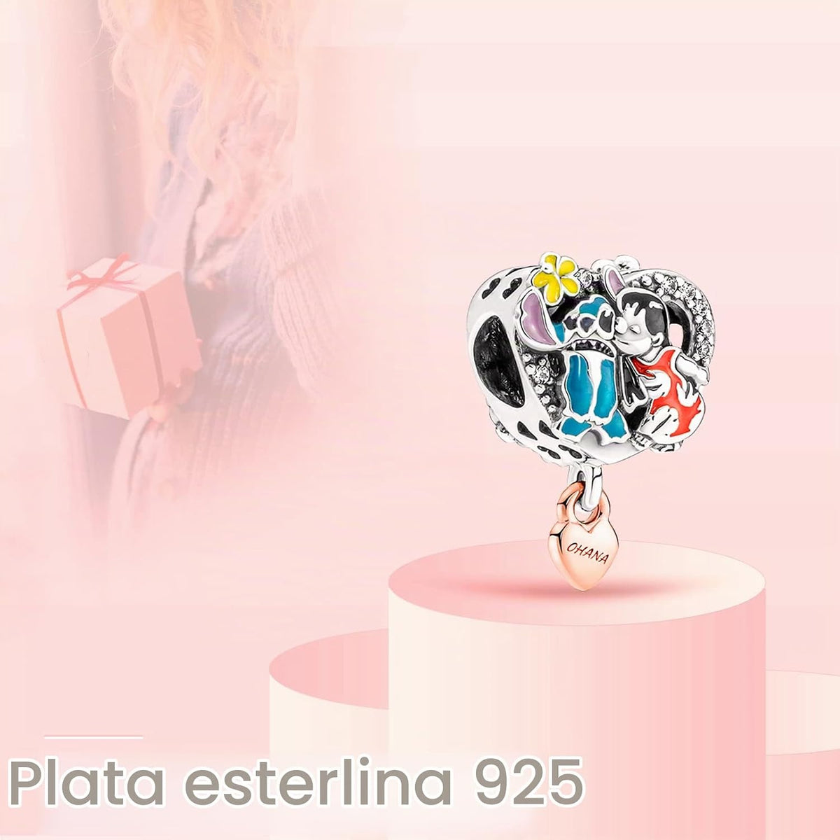 MITSOKU Dijes de plata de ley 925 para pulseras y collares, diseño...