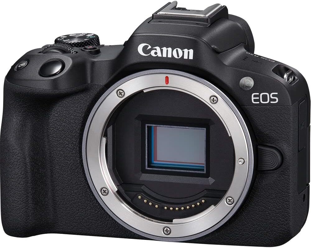 Cámara sin espejo Canon EOS R50 | 24.2MP APS-C, Video 4K 30p, Dual...