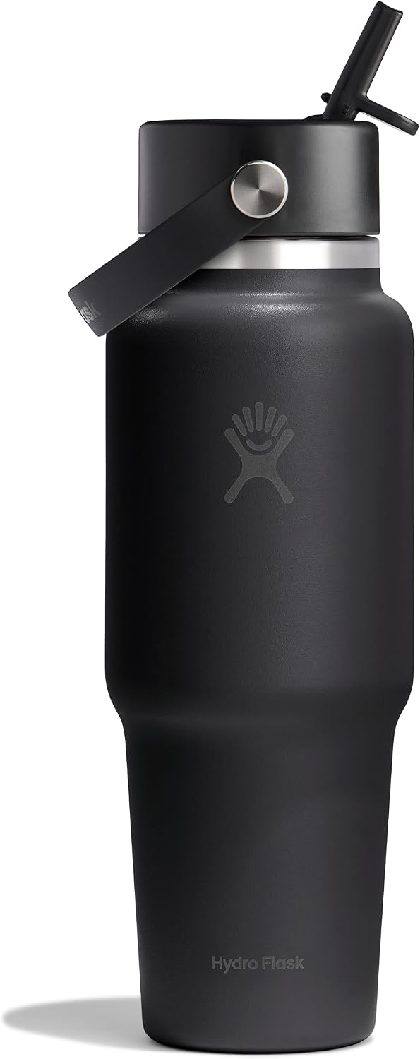 Hydro Flask Botella de agua de viaje \u2013 Acero inoxidable aislad...