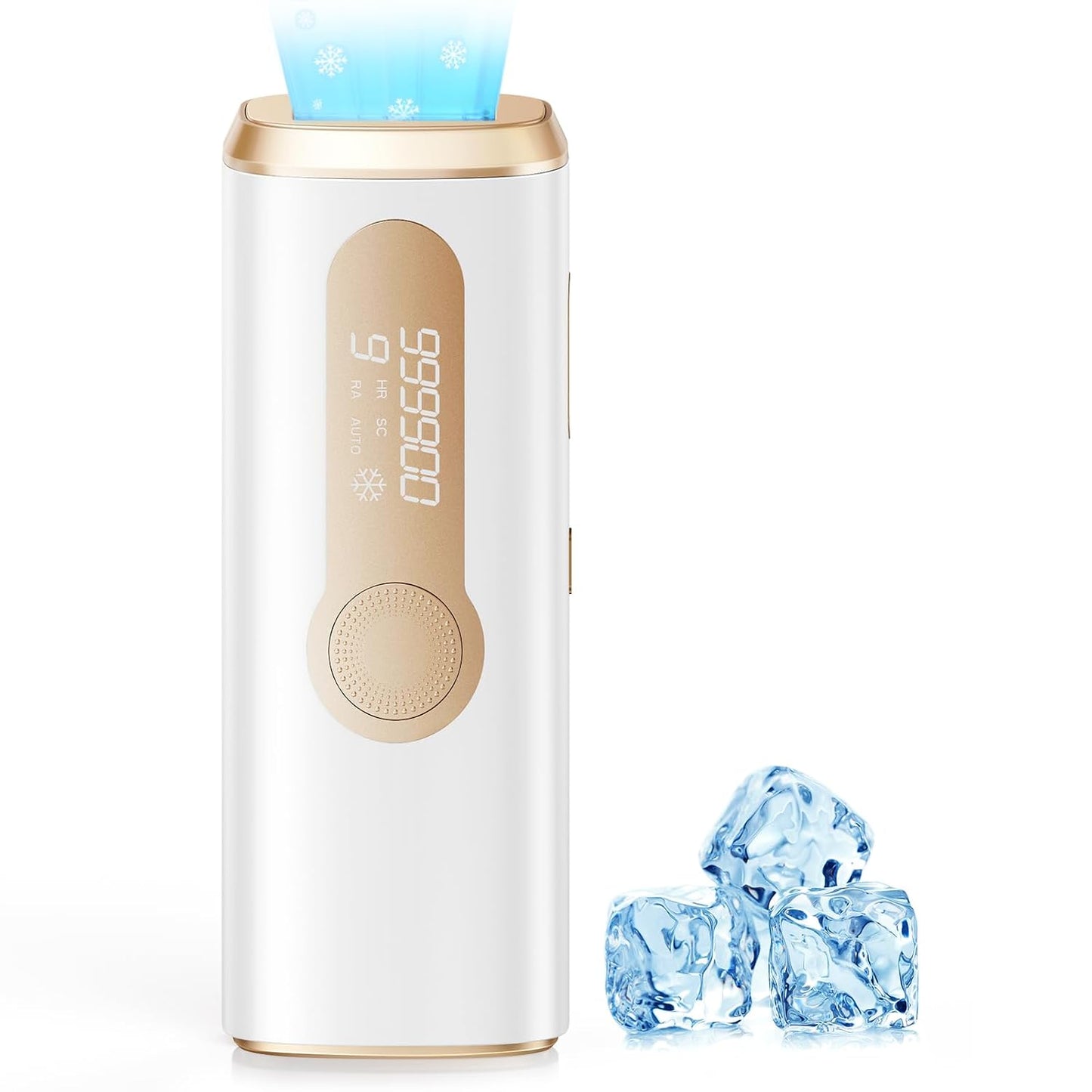 Depilación IPL para mujeres y hombres - Enfriamiento del hielo, sin...