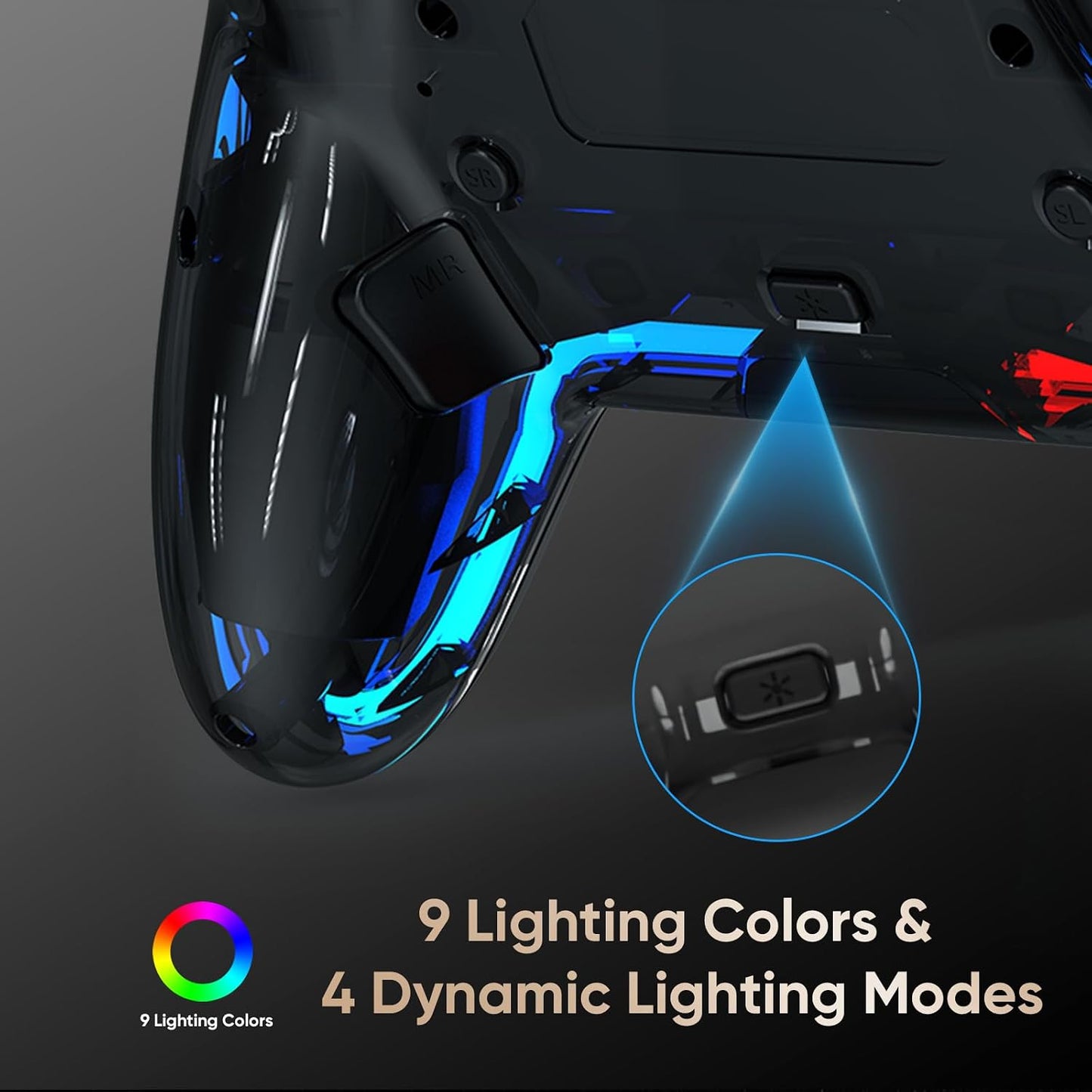 BETMI Controlador inalámbrico para PS5, Pro\/Slim\/MAC\/Steam Deck\...