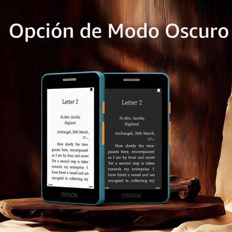 OBOOK5 eReader, pantalla de 4.26" sin reflejos, 32G, cambios de...