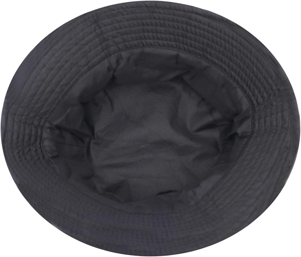 BOLLEY JOSS Sombrero de cubo brillante para mujer, sombrero de sol...