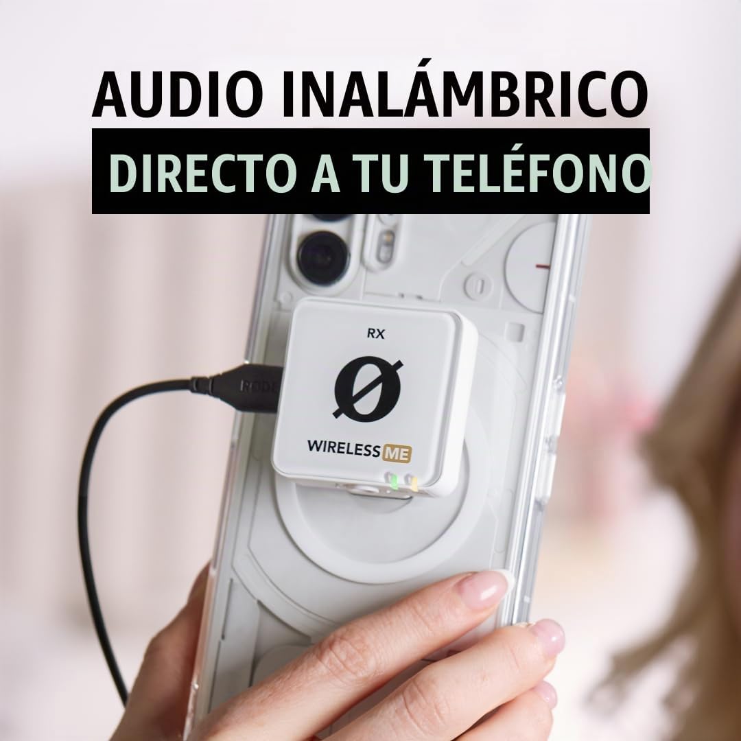 RØDE Sistema de Micrófono Inalámbrico ME Dual Set Ultra Compacto co...