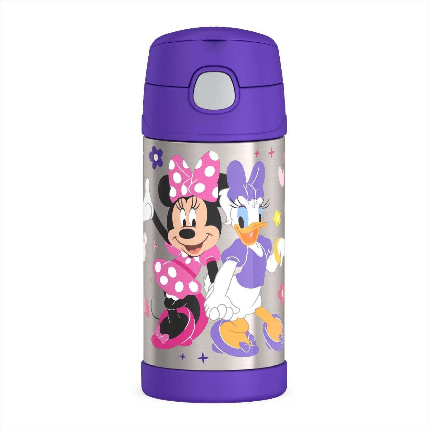 THERMOS FUNTAINER - Botella de agua con pajita, 12 onzas, transform...