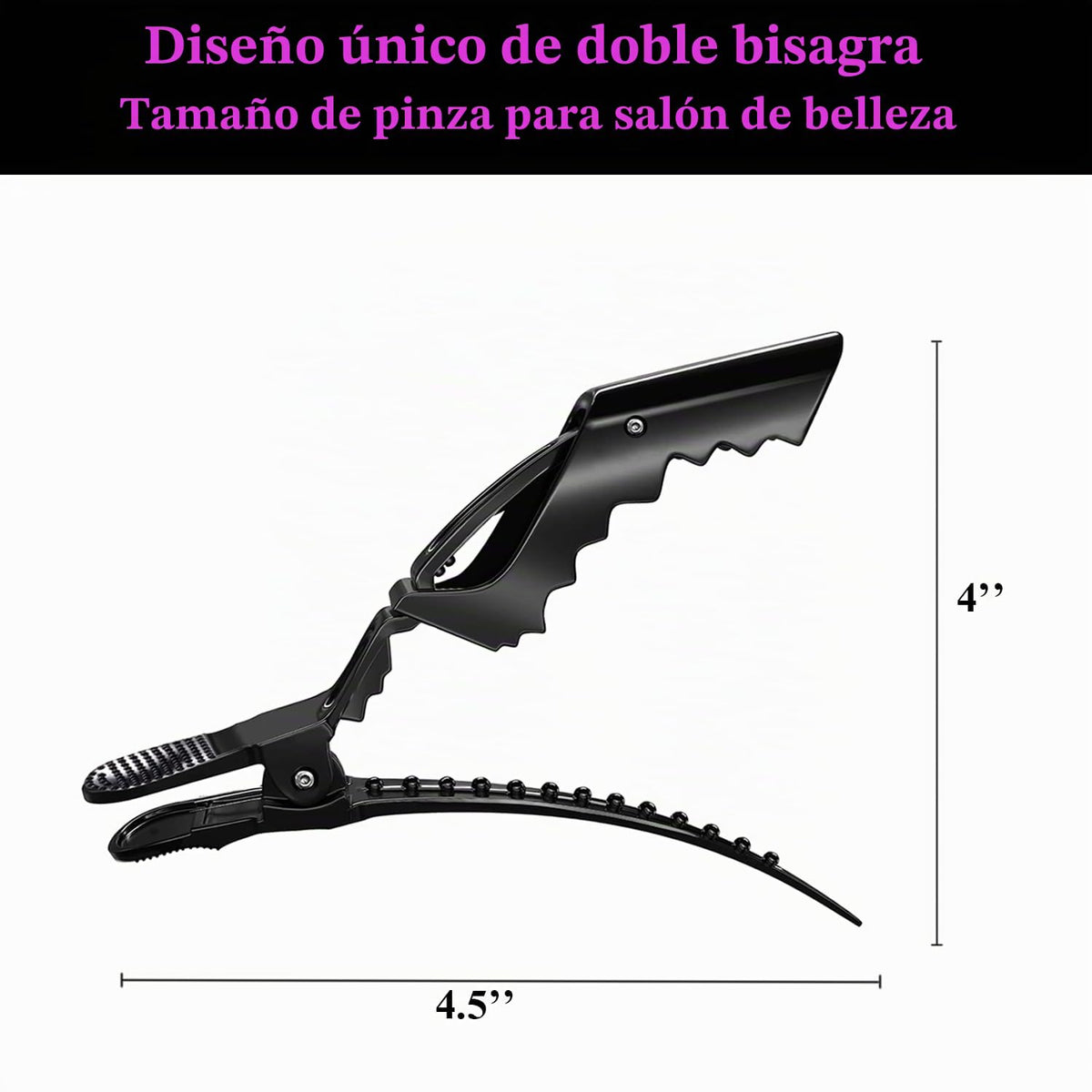 Pinzas para el cabello para mujer, 100 unidades, pinza de pelo de c...