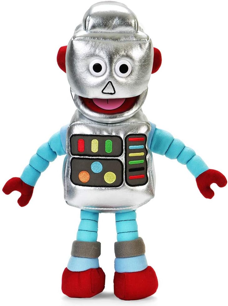 Robot de 14", marioneta de mano