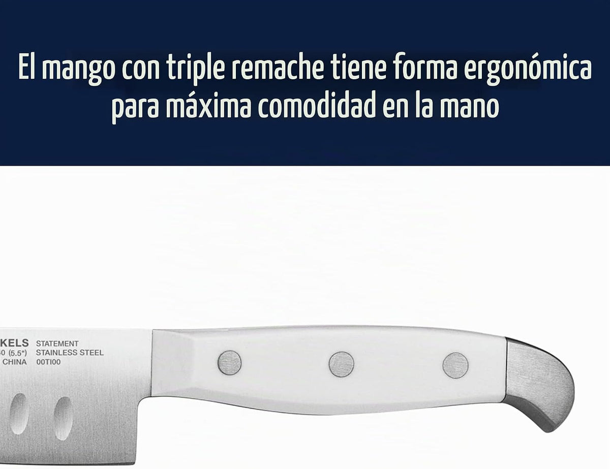 Henckels Statement - Juego de cuchillos de 15 piezas, afilado para...