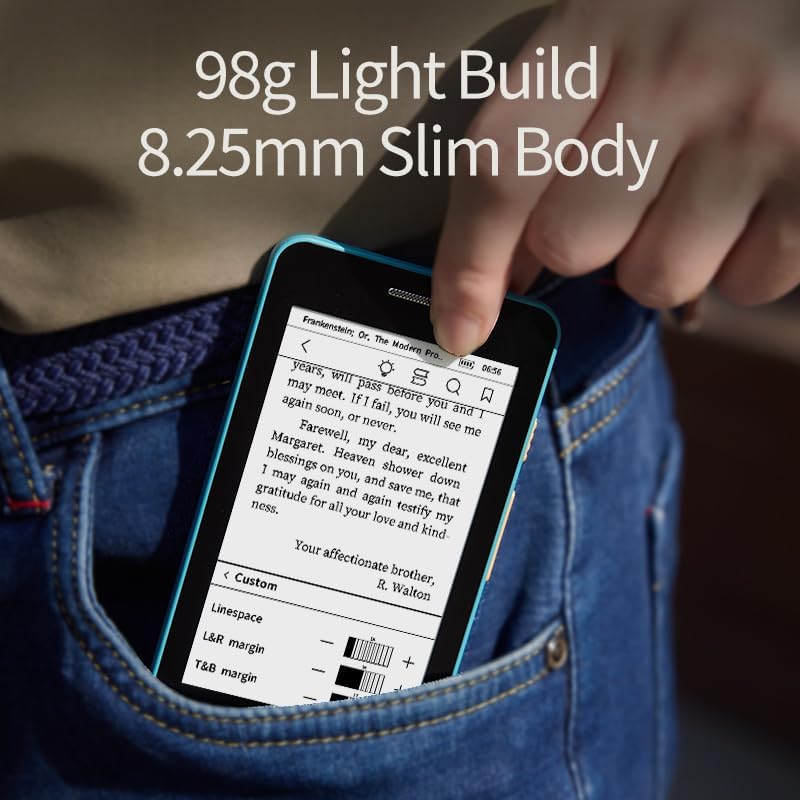 OBOOK5 eReader, pantalla de 4.26" sin reflejos, 32G, cambios de...