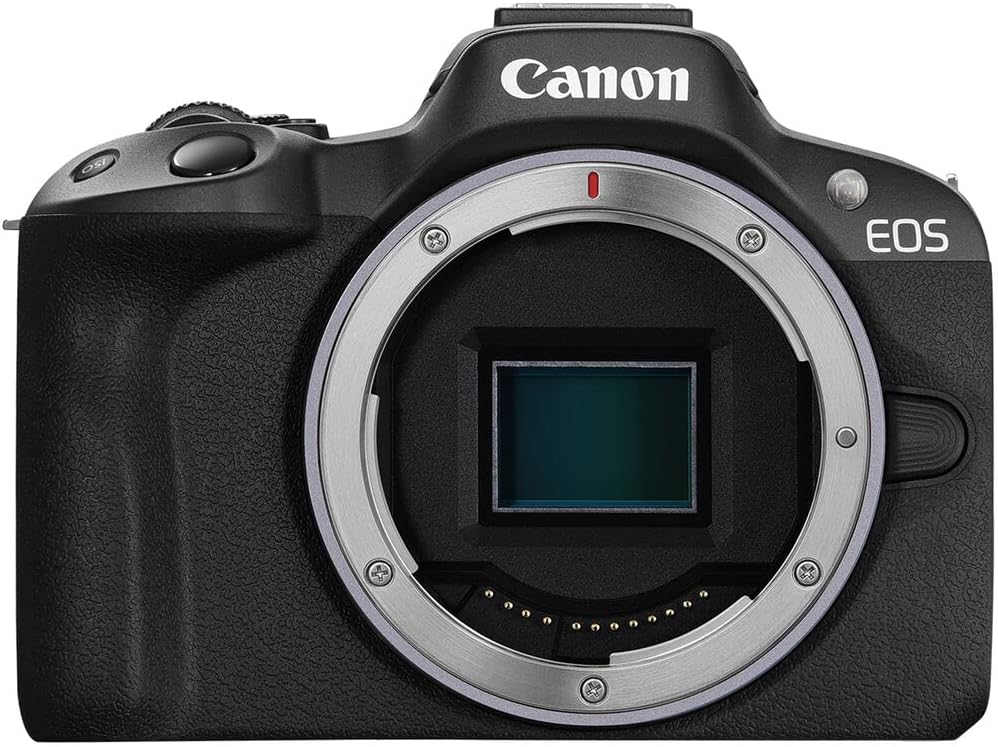 Cámara sin espejo Canon EOS R50 | 24.2MP APS-C, Video 4K 30p, Dual...