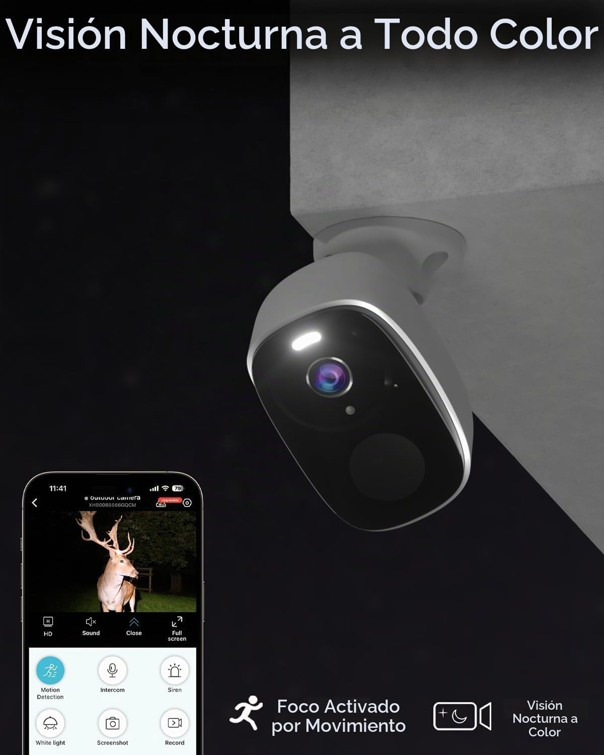 ELECCTV Cámaras de seguridad WiFi 5G\/2.4G inalámbricas para exteri...