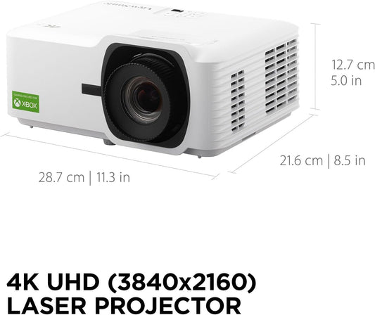 ViewSonic LX700-4K UHD Proyector Láser de 3500 Lúmenes Diseñado par...