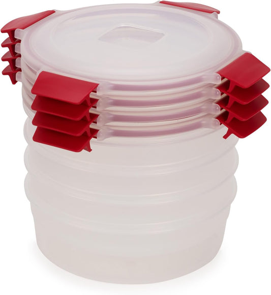 Joseph Joseph Nest Lock 8 piezas Juego de recipientes de plástico p...