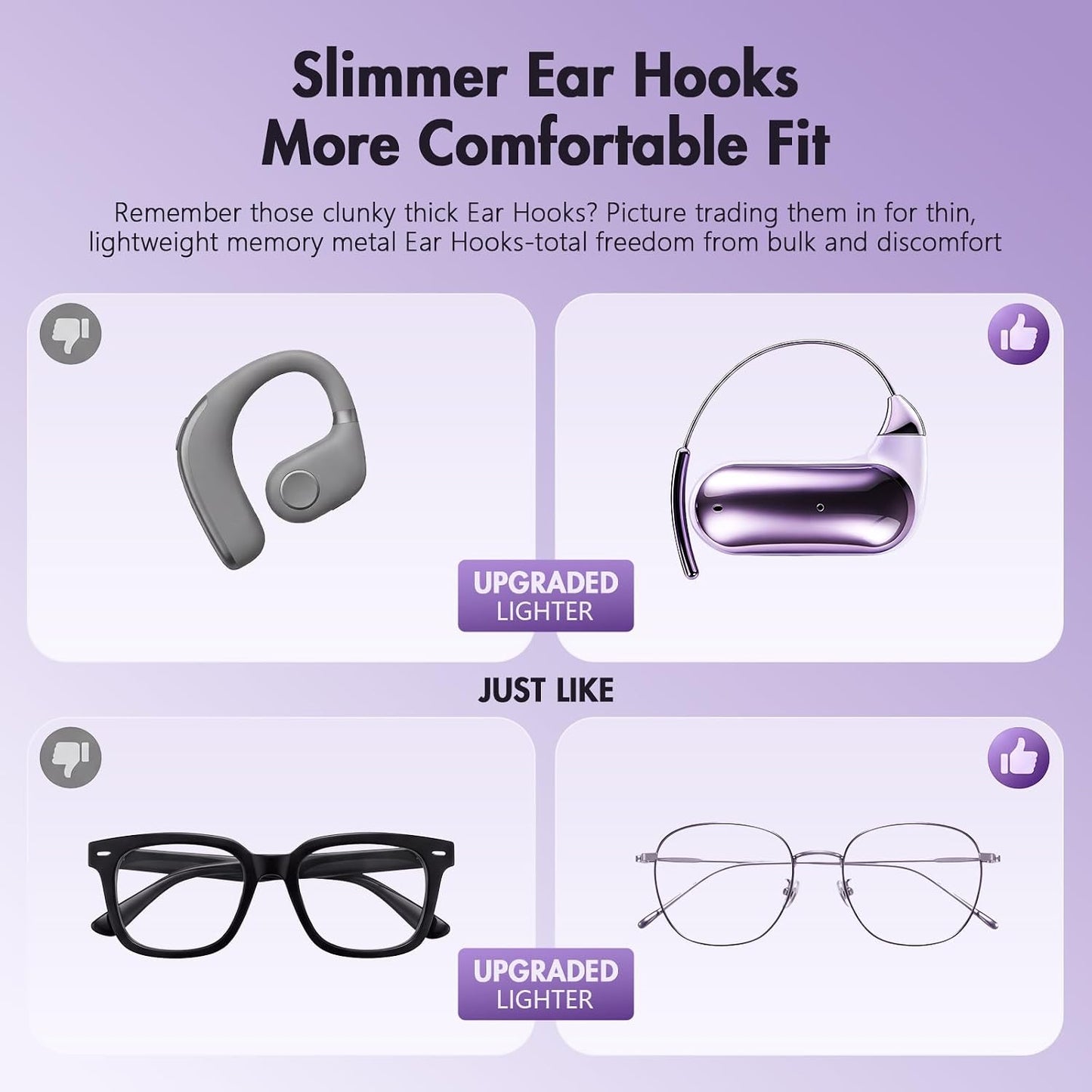 PPBP Auriculares de oreja abierta inalámbricos Bluetooth 6.1, auric...