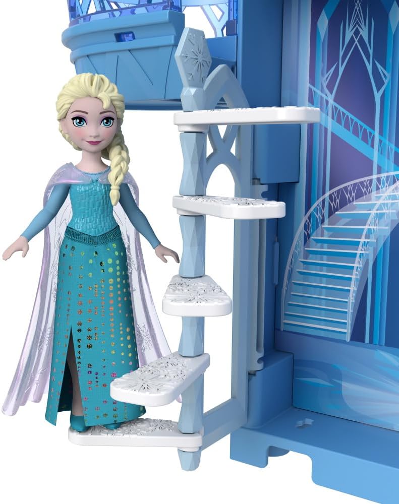 Mattel Juguetes de Princesas Disney, juegos apilables para cuentos,...