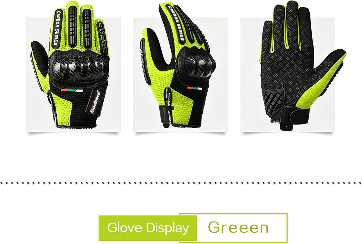 faralite Guantes de motocicleta para hombres y mujeres \u2013 Guant...