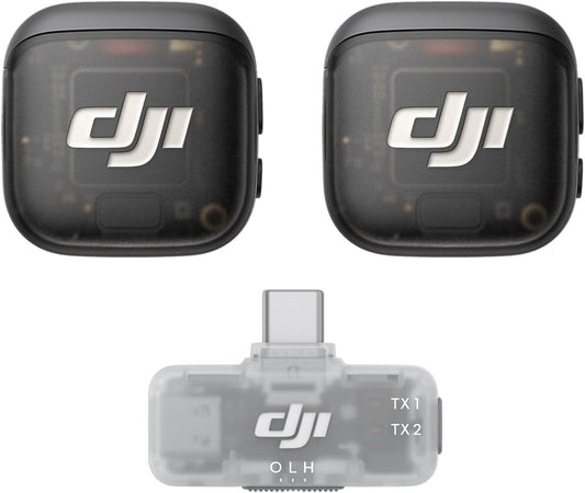 DJI Mic 3 (2 TX + 1 RX móvil), micrófono inalámbrico | Para iPhone...