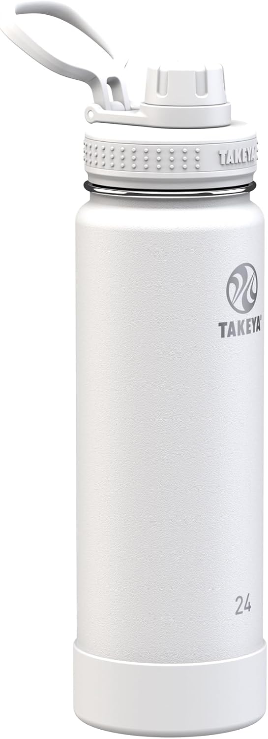 Takeya Actives - Botella de agua de acero inoxidable, con aislamien...
