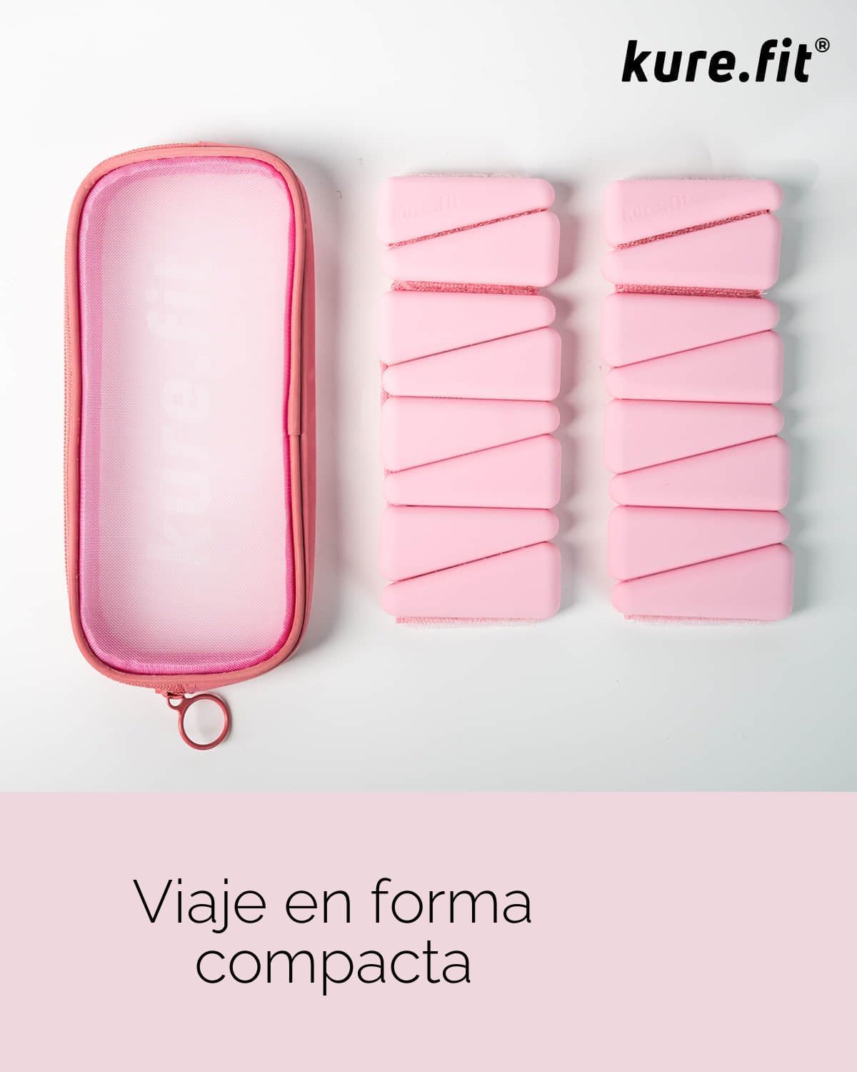 kure.fit Peso para Pilates | Pesas ajustables para muñeca y tobillo...