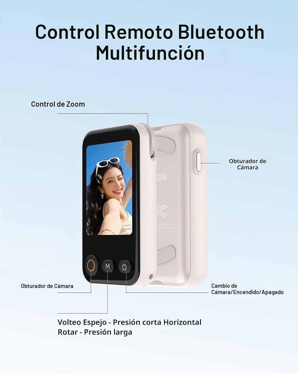 TELESIN Trípode de teléfono de apertura automática rápida de 0.1s p...