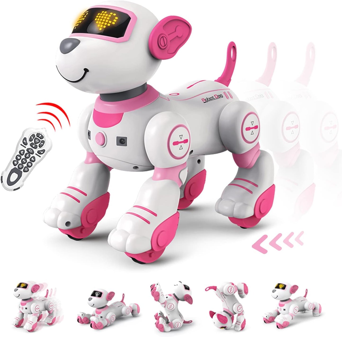 FUUY Juguetes de Perro Robot para Niñas, Juguetes Robot Interactivo...