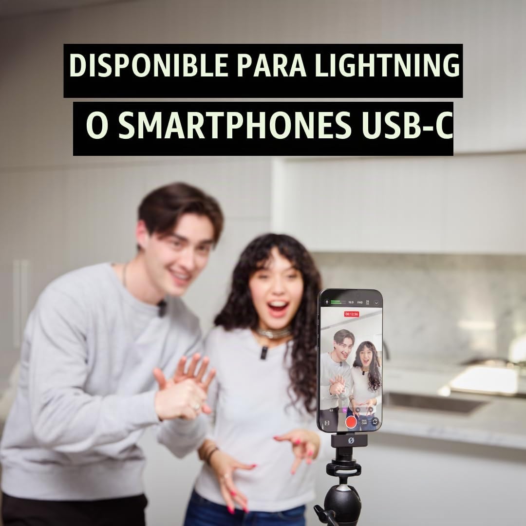 RØDE Micro inalámbrico - Micrófono inalámbrico compacto, dos mics c...