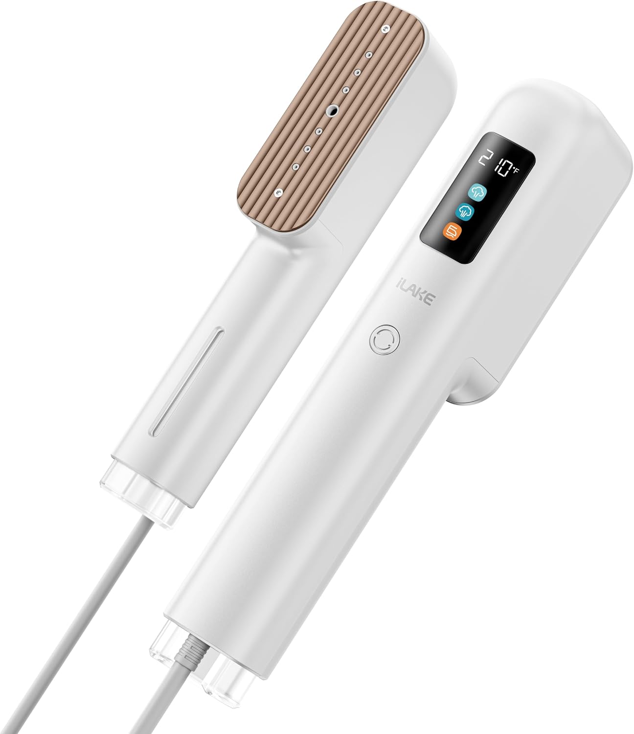 iLake Vaporizador de viaje para ropa, 100-240 V, vaporizador de man...